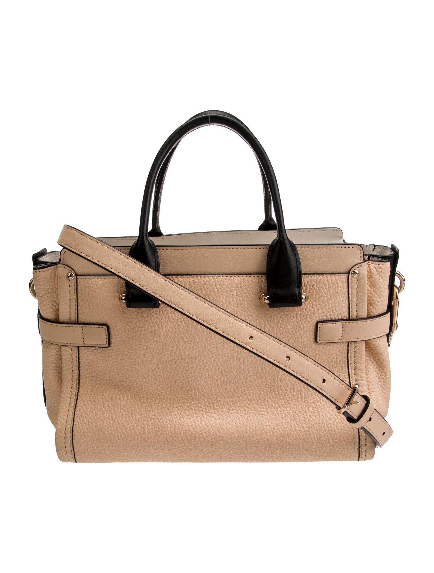 Coach Leather Top Handle Bag